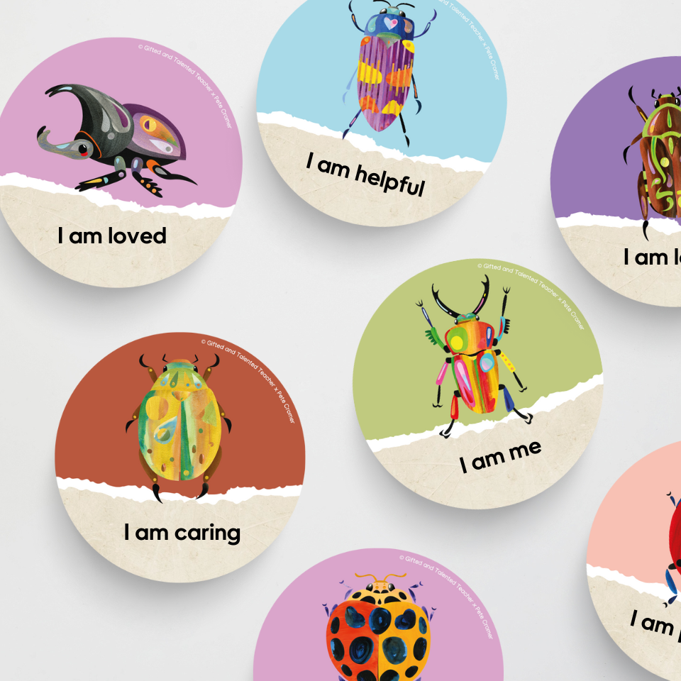 Pete Cromer: Affirmation Station - Insect Life Classroom Decor