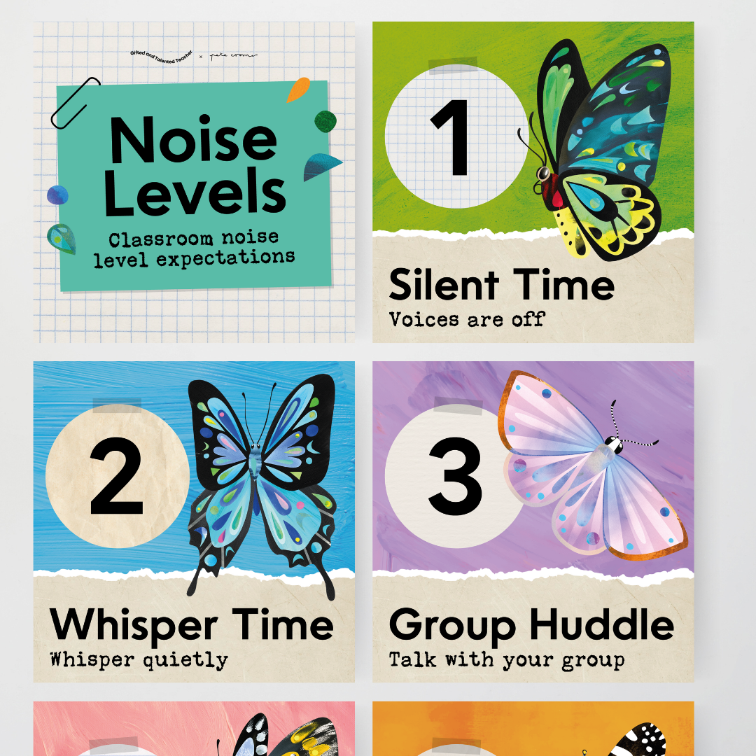 Pete Cromer: Noise Levels - Insect Life Classroom Decor