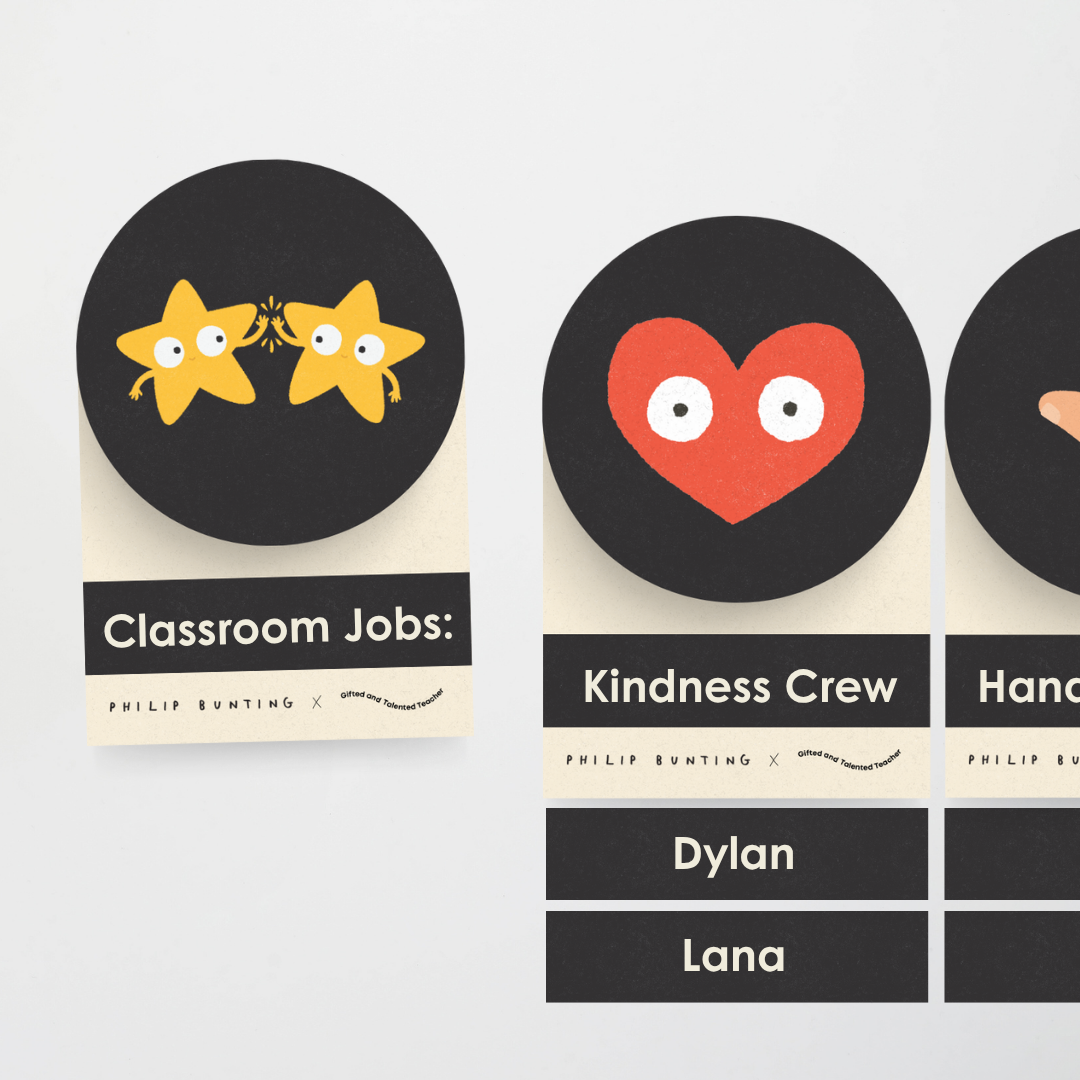 x Philip Bunting - Watch this Space Classroom Decor (Upper Grades) Bundle