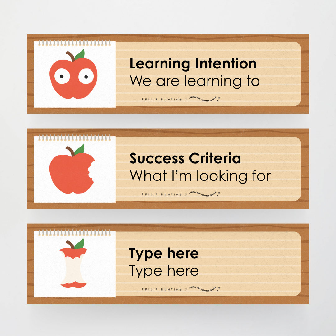 x Philip Bunting - Back to School Classroom Decor (Lower Grades) Bundle