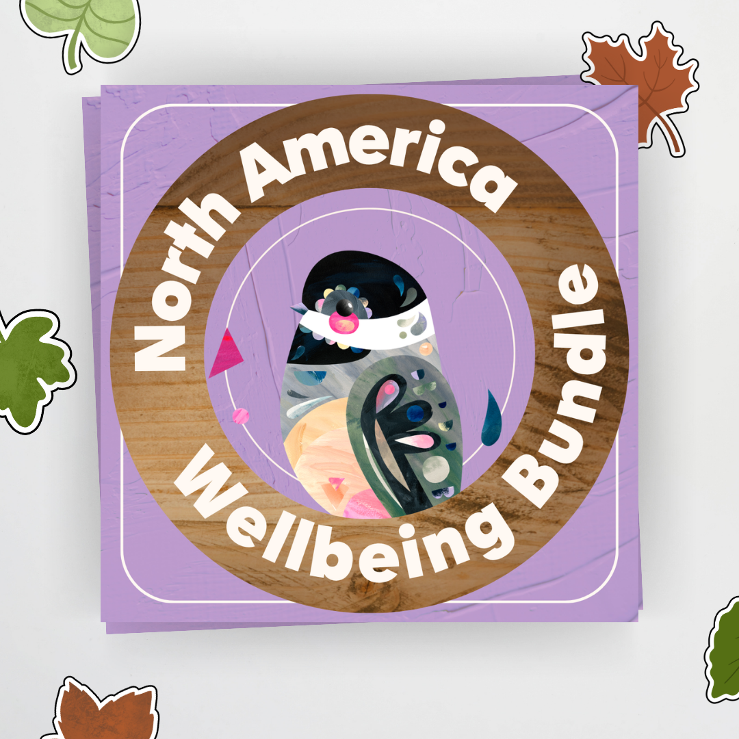 Wellbeing and Social Emotional Learning Posters Bundle - North America Classroom Decor