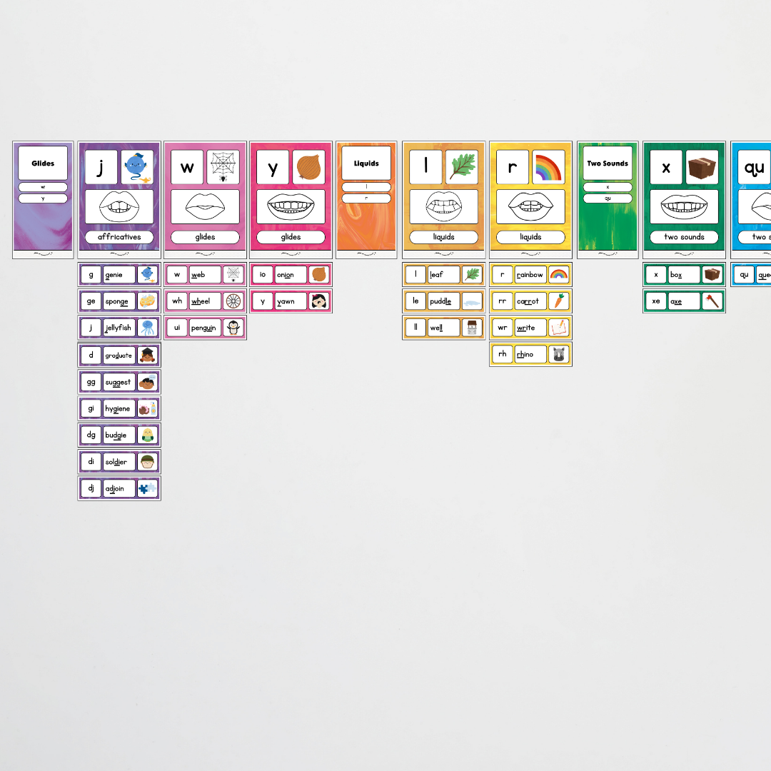 Sound Wall with Mouth Articulation - Australian Fauna and Flora Classroom Decor