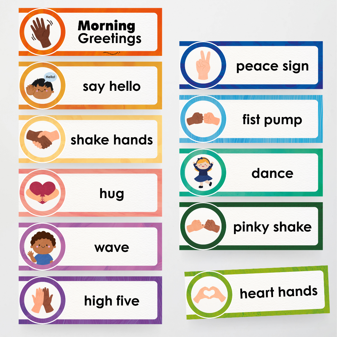 Morning Greetings - Insect Life Classroom Decor