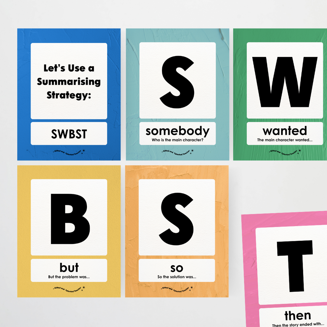 English and Literacy Posters Bundle - North America Classroom Decor