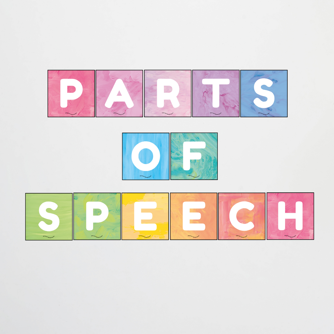Nouns: Parts of Speech Posters and Classroom Display - Sea Life Classroom Decor - Teacher Resources & Classroom Decor