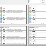 Subordinating Conjunctions ISAWAWABUB and Coordinating Conjunctions ...