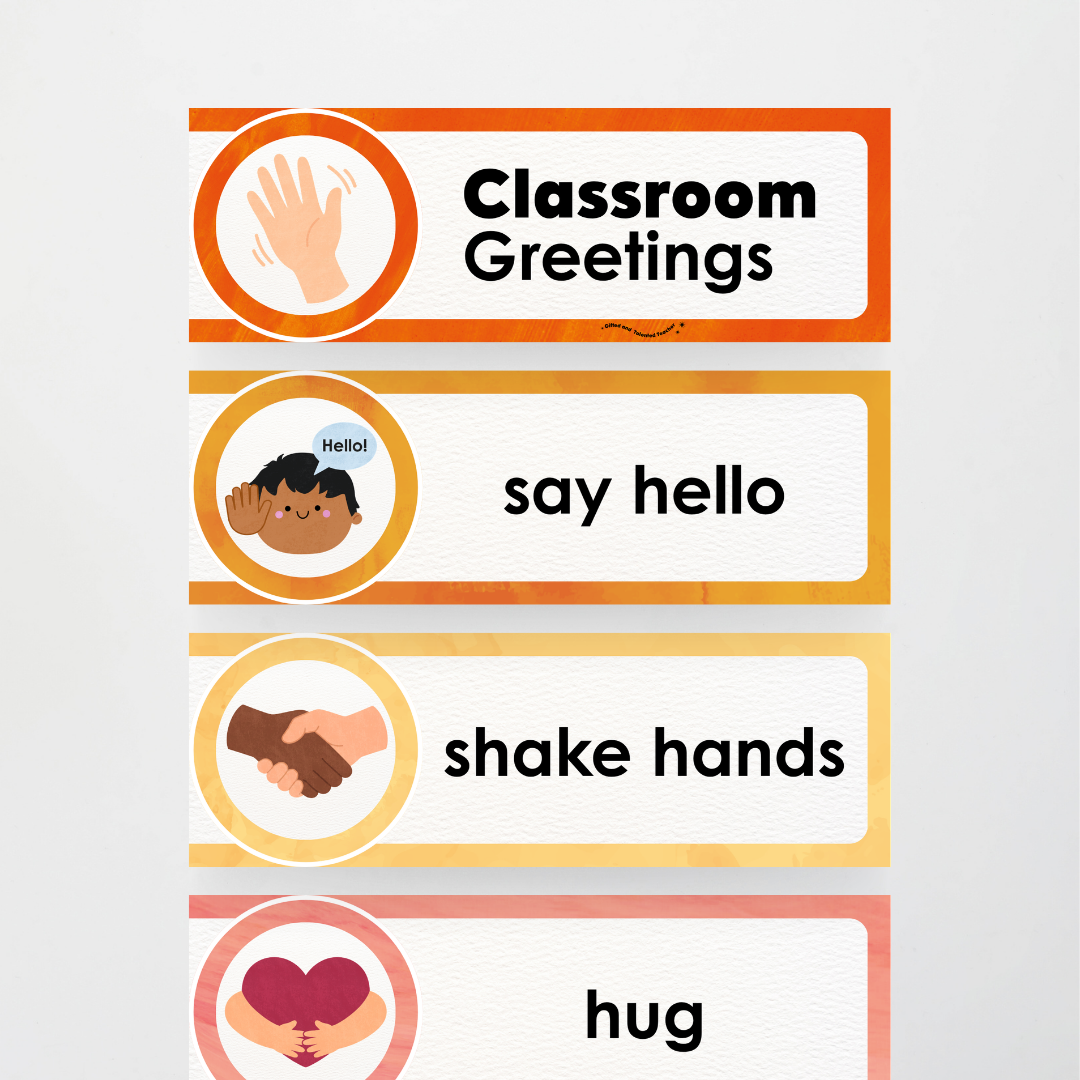 Morning Greetings - Insect Life Classroom Decor