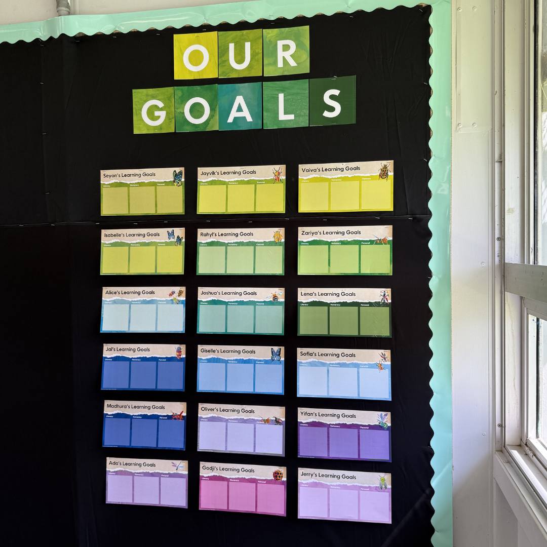Pete Cromer: Goal Setting Bundle - Insect Life Classroom Decor