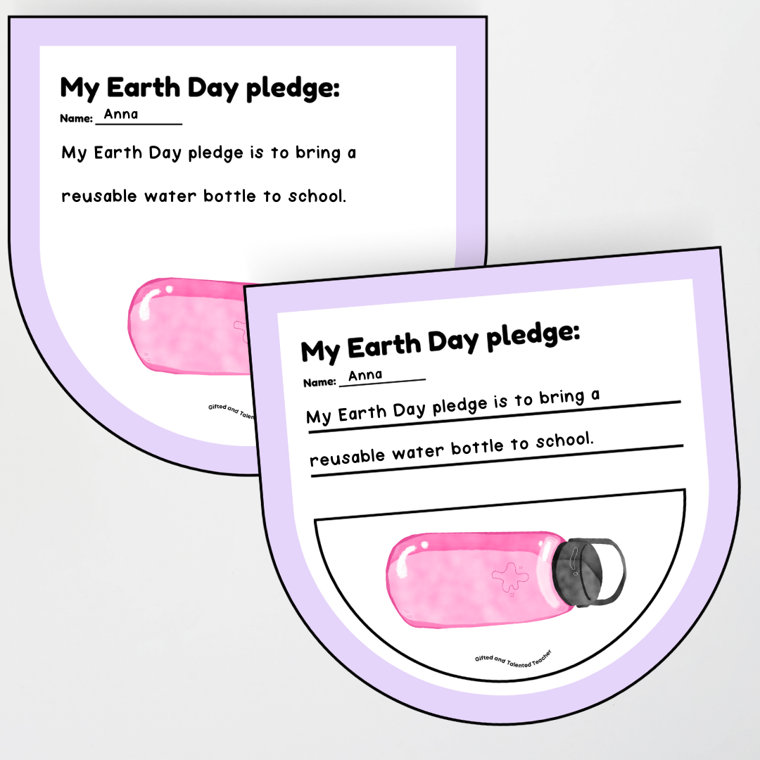 Earth Day: Bunting Activity and Display