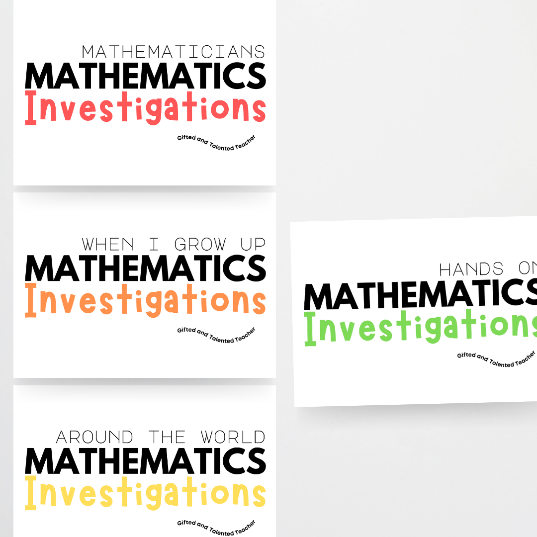 Volume 1 - Mathematics Investigations Bundle (Extension)