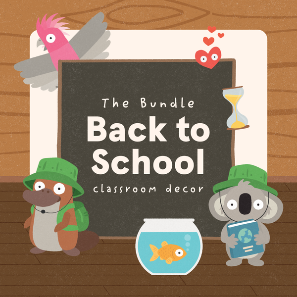 x Philip Bunting - Back to School Classroom Decor Bundle - Teacher Resources & Classroom Decor