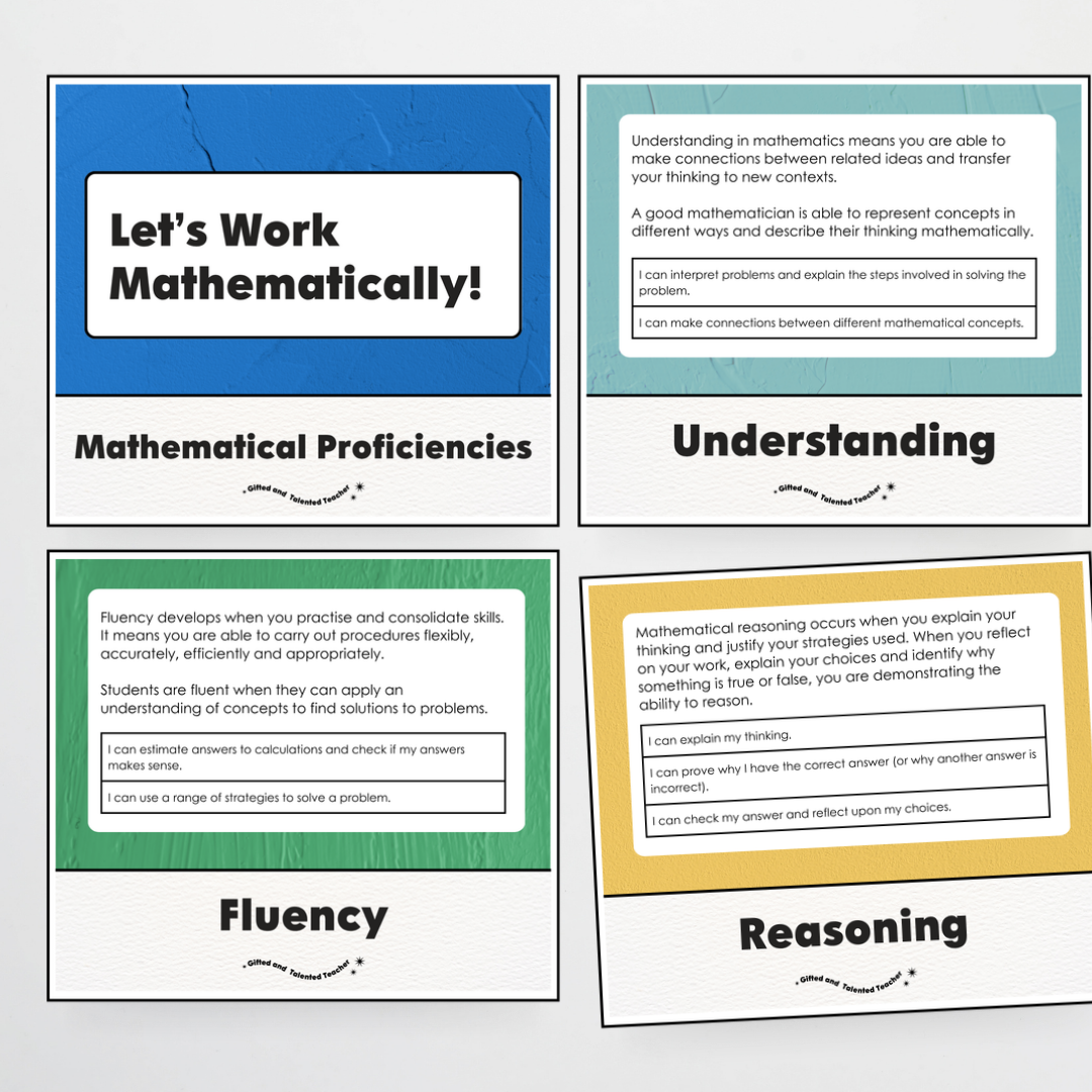 Mathematical Proficiencies Wall Display: North America Classroom Decor - Teacher Resources & Classroom Decor