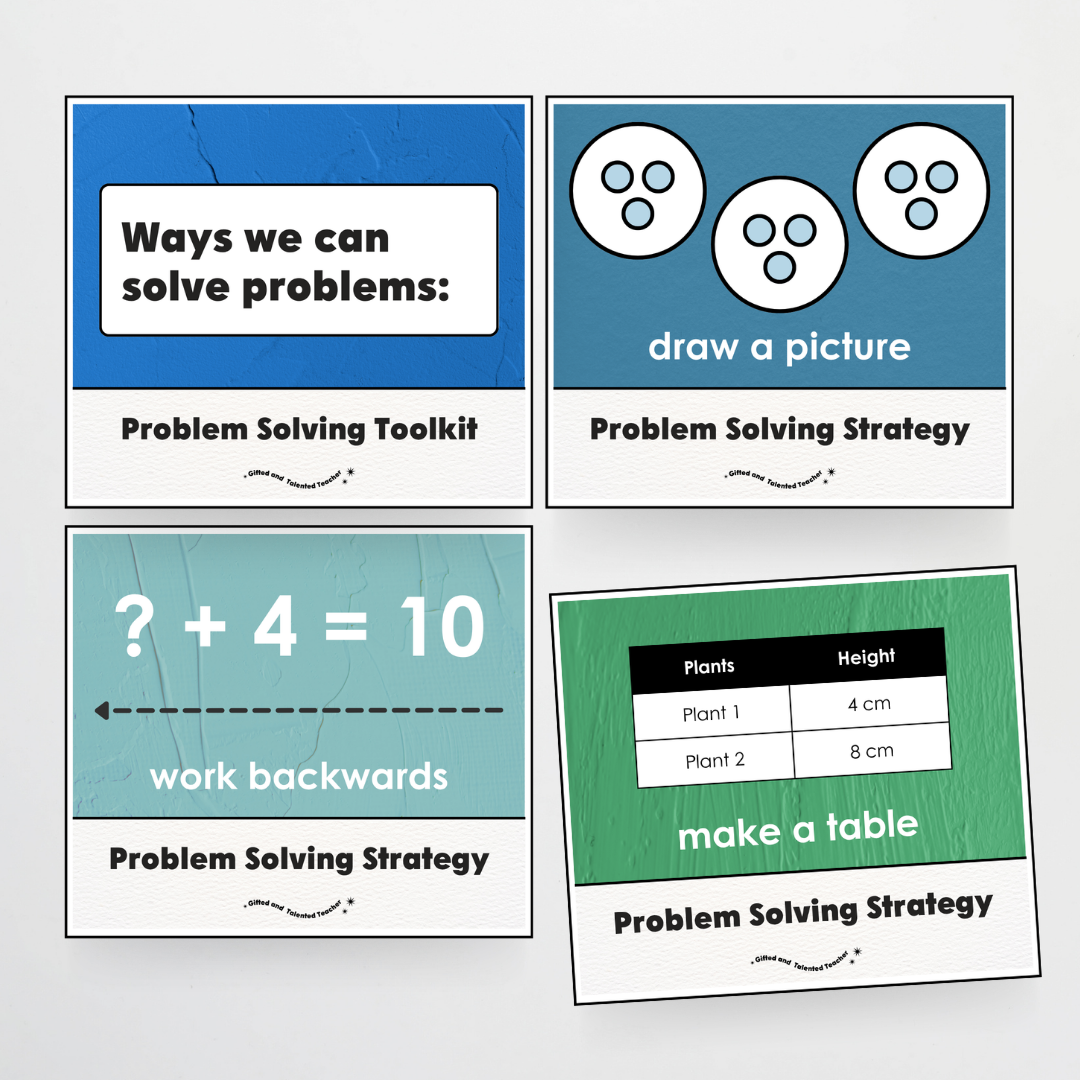 Lower Grades Problem Solving Strategy Toolkit - North America Classroom Decor - Teacher Resources & Classroom Decor