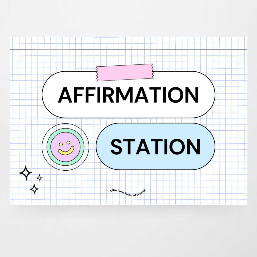 Affirmation Station - School Doodles