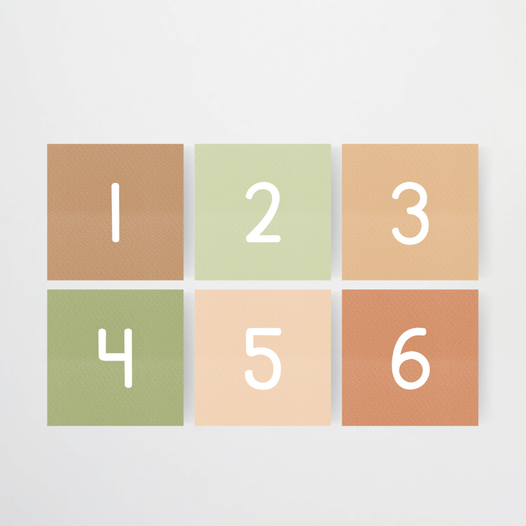 Number Line - Woodland Classroom Decor