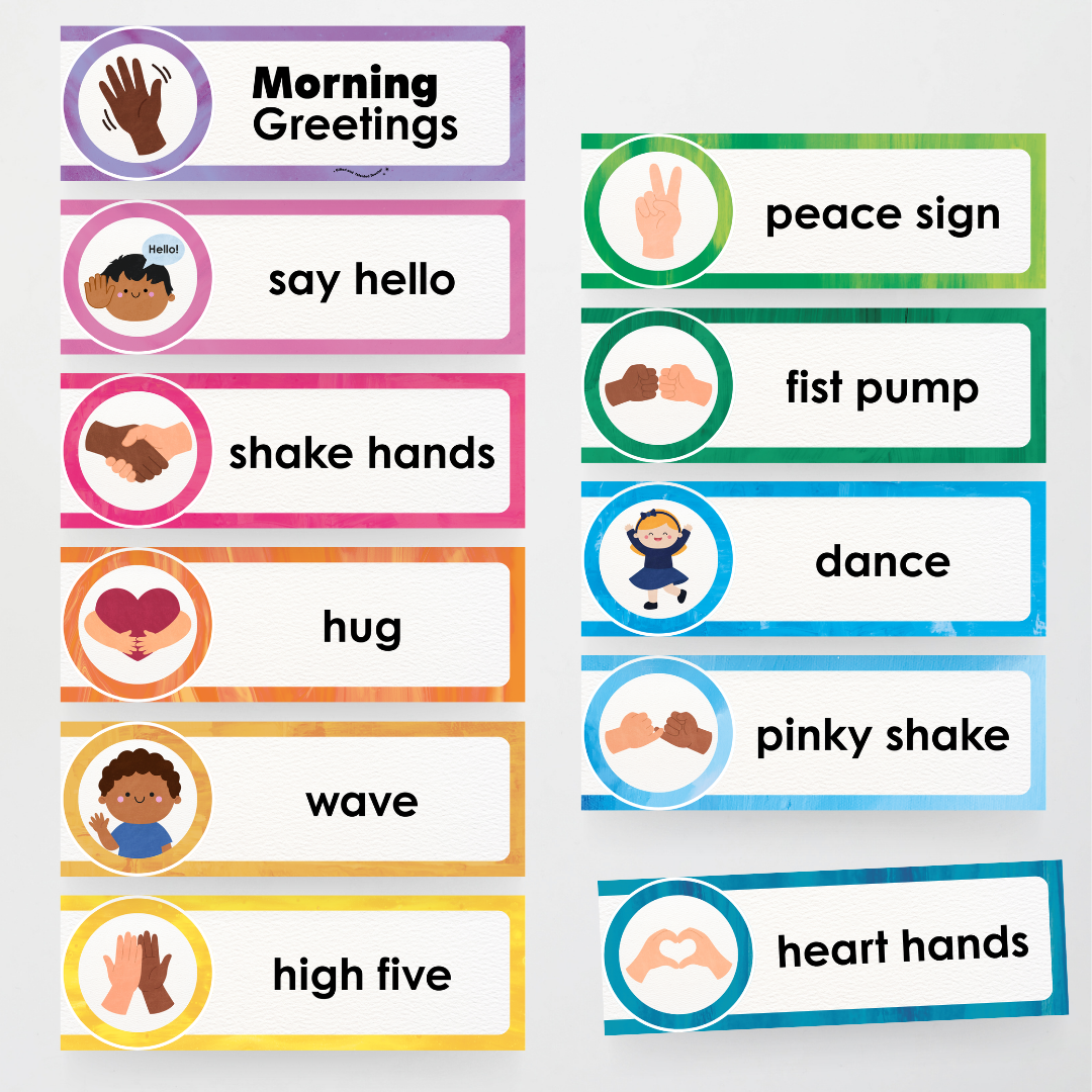 Morning Greetings - Australian Fauna and Flora Classroom Decor