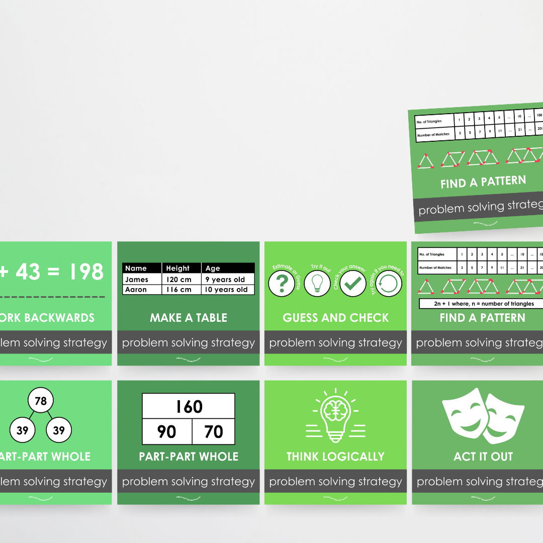 Upper Grades Problem Solving Strategy Toolkit: Leafy Green