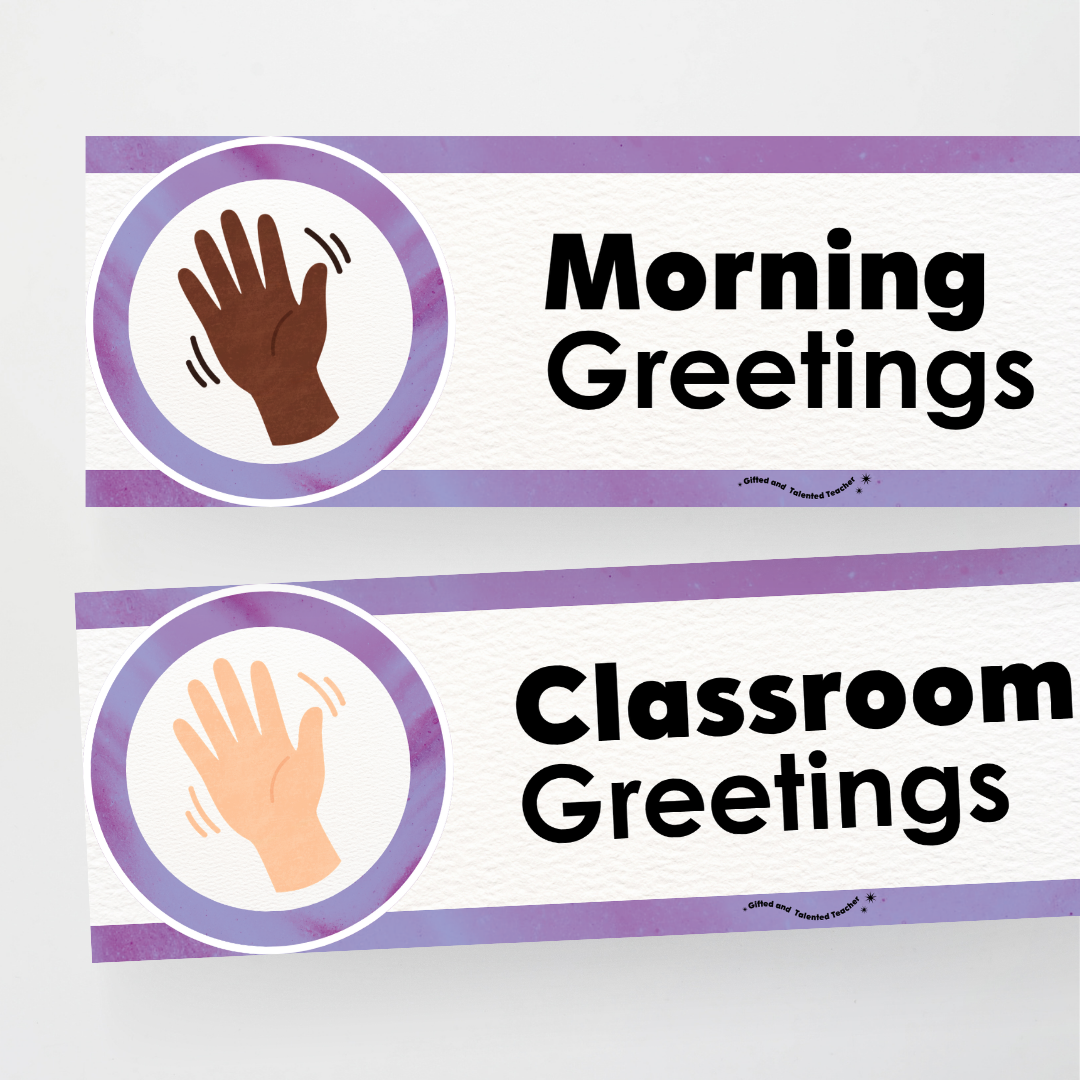 Morning Greetings - Australian Fauna and Flora Classroom Decor