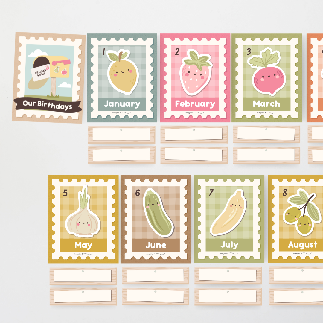 Birthday Display - Farmers Market Classroom Decor - Teacher Resources & Classroom Decor