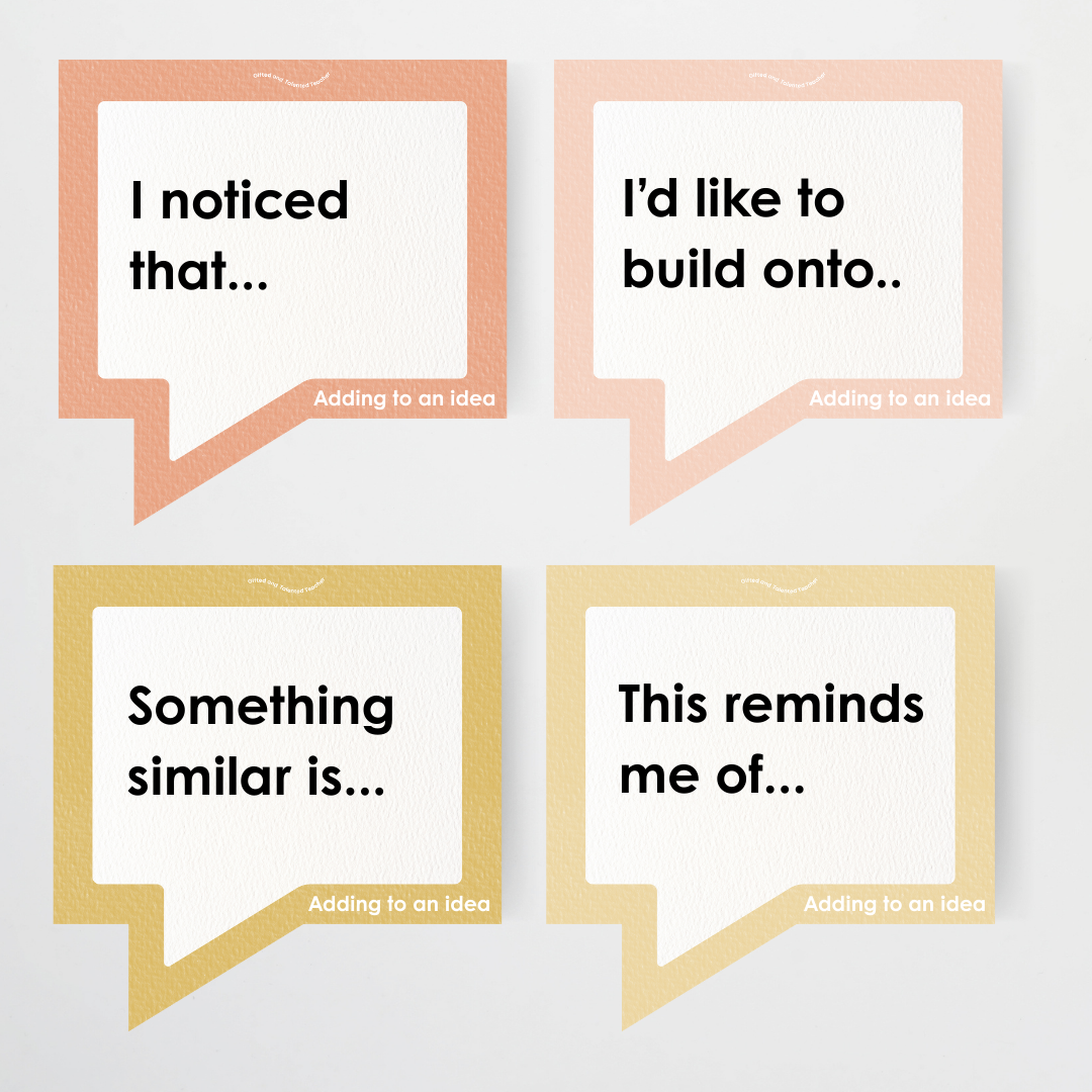 Conversation Starter Cards: Developing Oracy in the Classroom - Farmers Market Classroom Decor