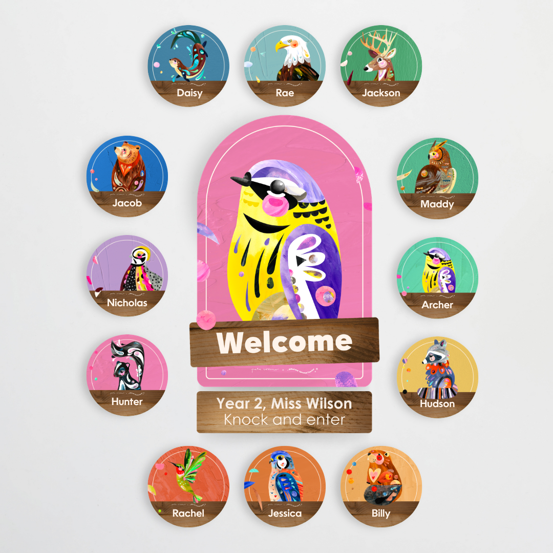 x Pete Cromer - North America Classroom Decor (Upper Grades) Bundle