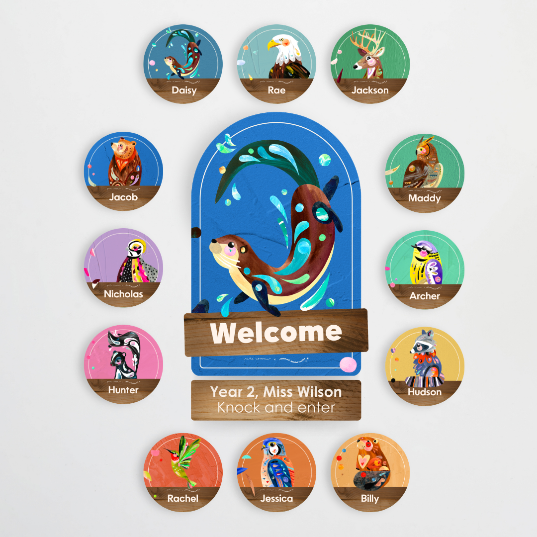 x Pete Cromer - North America Classroom Decor (Lower Grades) Bundle