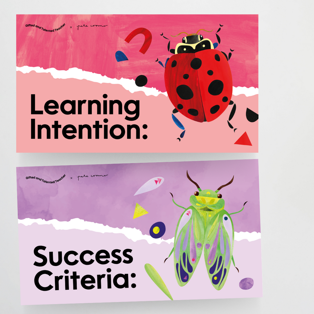 Talented Insects Pete Cromer: Visible Learning - Insect Life Classroom Decor