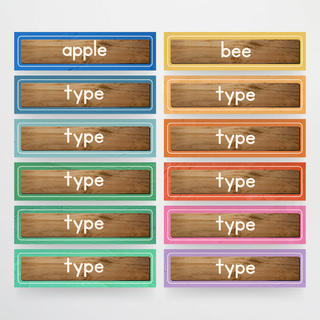 Word Wall - North America Classroom Decor