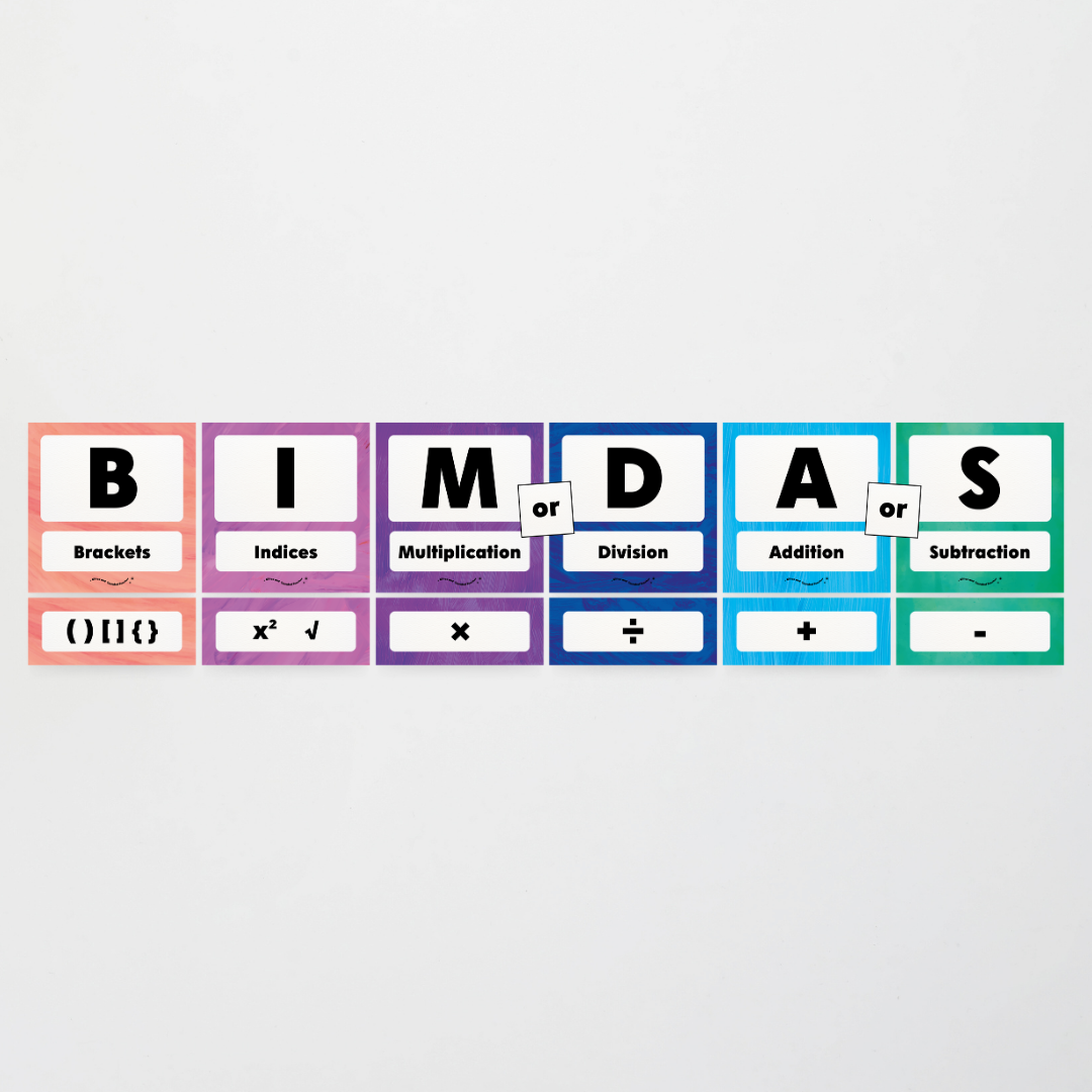 BIMDAS Order of Operations - Insect Life Classroom Decor - Teacher Resources & Classroom Decor