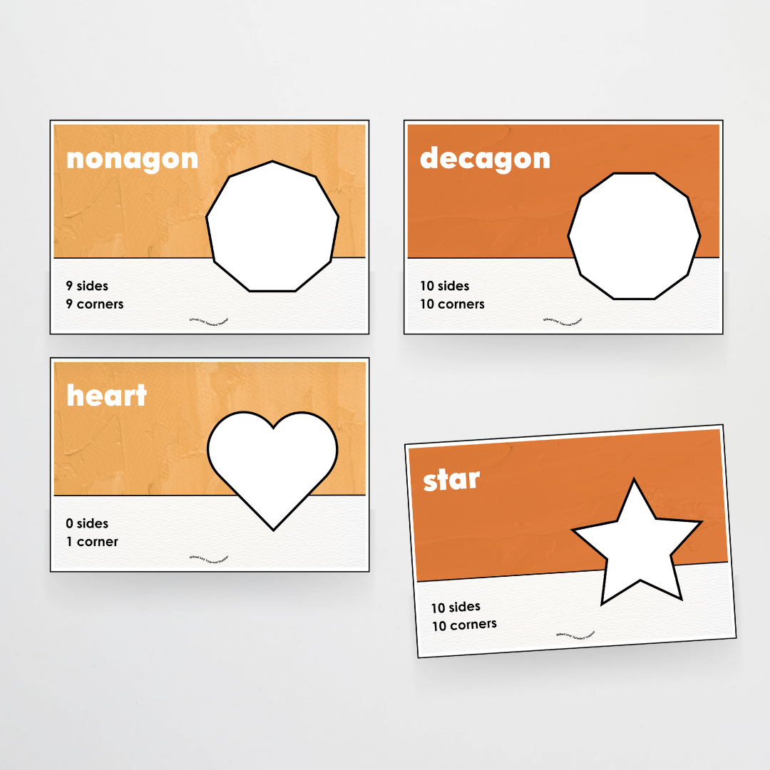 2D Shapes Posters - North America Classroom Decor - Teacher Resources & Classroom Decor