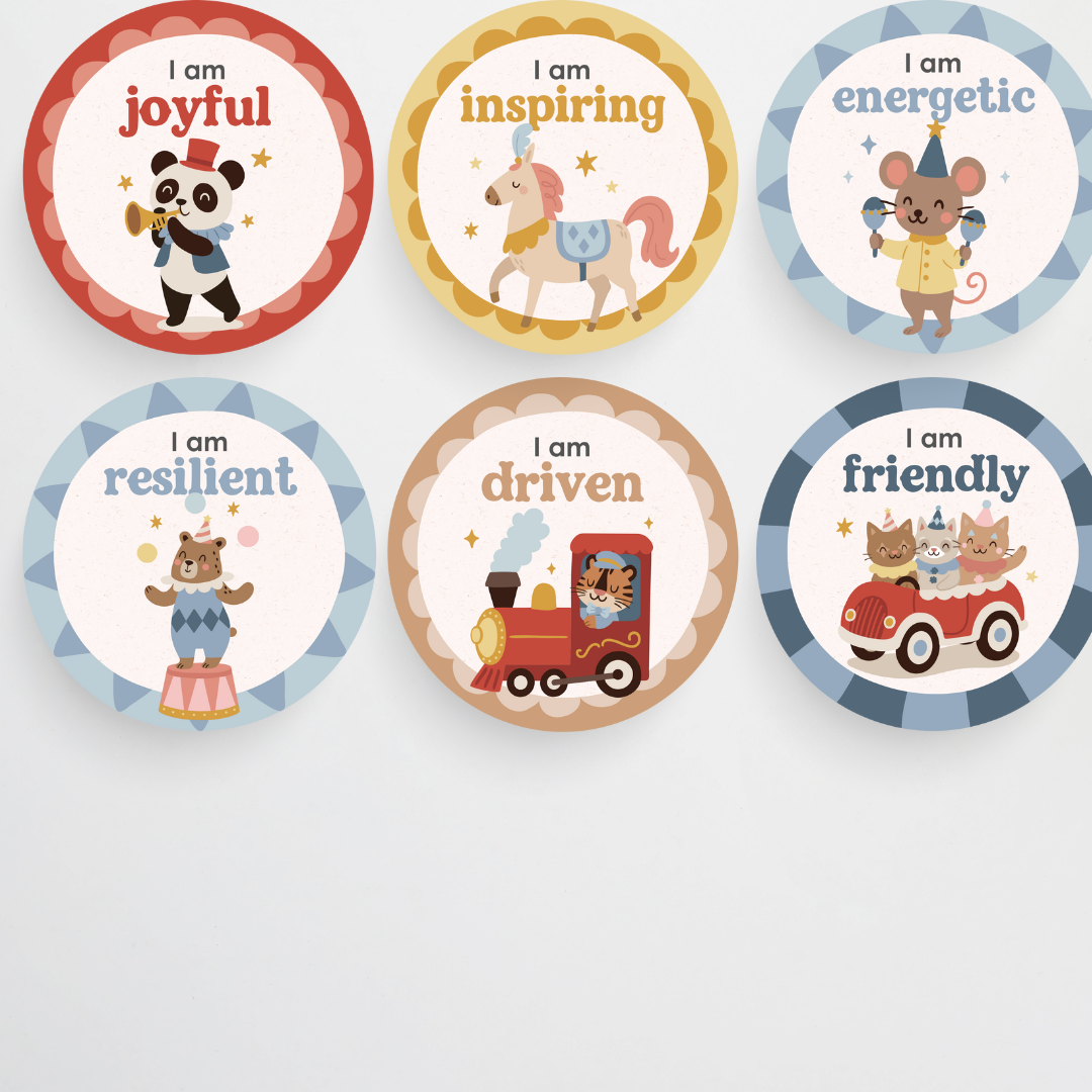 Affirmation Station Classroom Display - Little Circus Classroom Decor