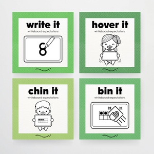 Mini Whiteboard Expectations | Printable Teacher Resources