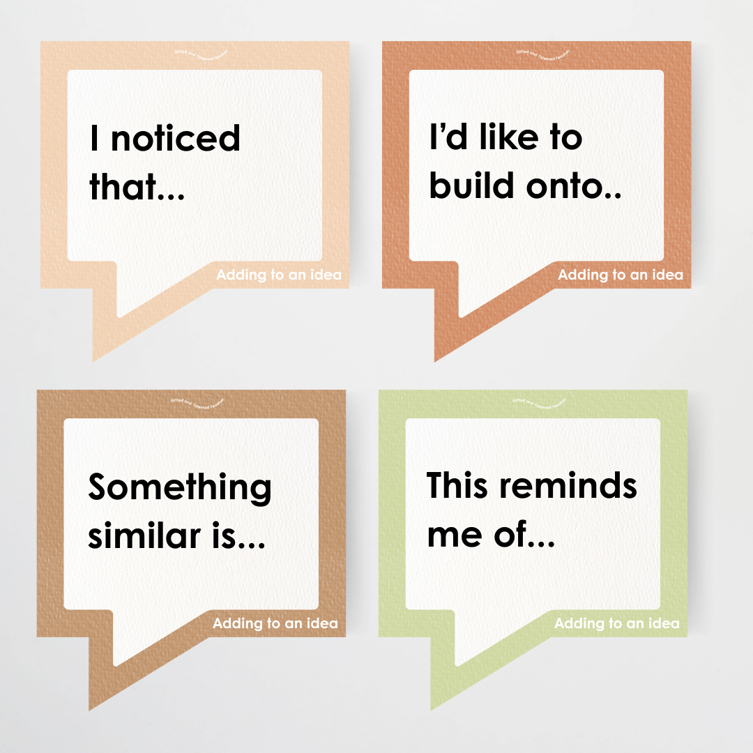 Conversation Starter Cards: Developing Oracy in the Classroom - Woodland Classroom Decor