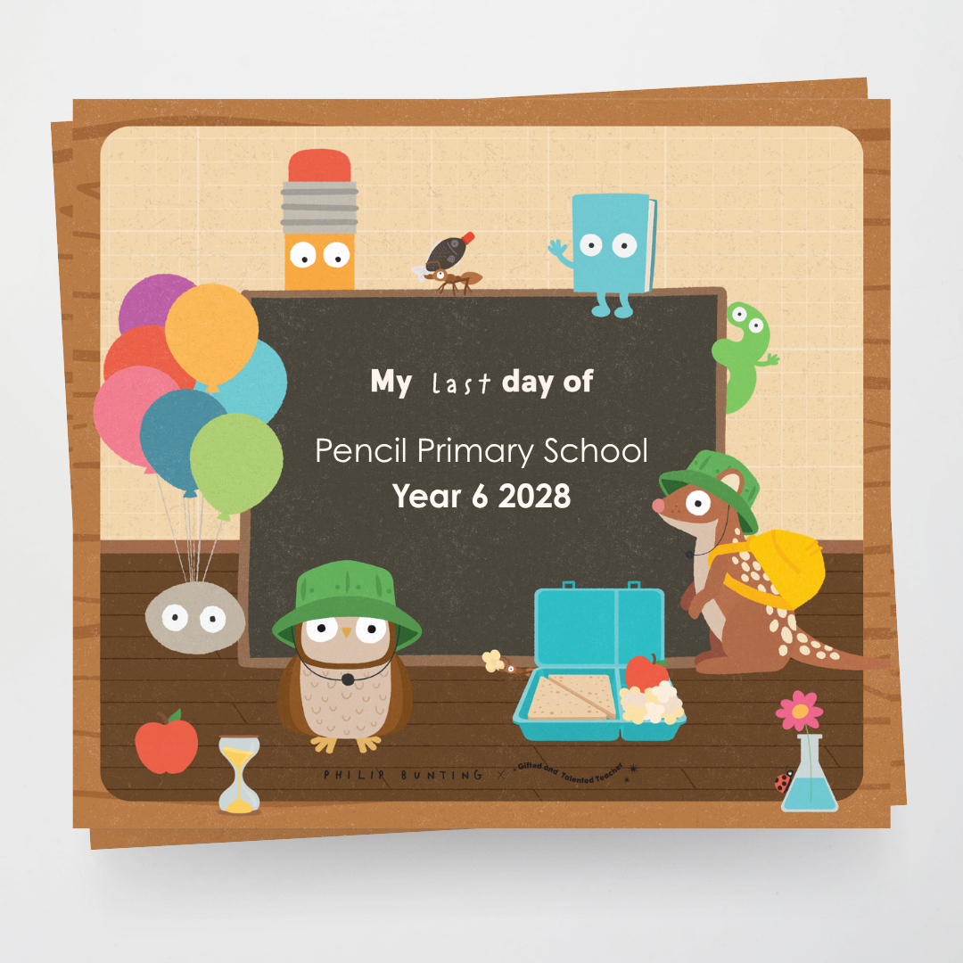 x Philip Bunting - Back to School Classroom Decor (Upper Grades) Bundle