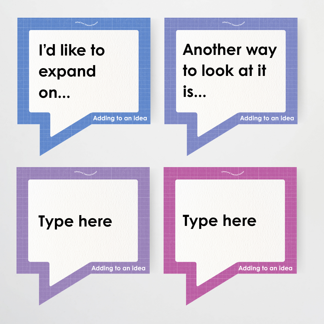 Conversation Starter Cards: Developing Oracy in the Classroom - Back to School Classroom Decor