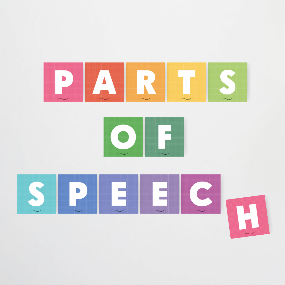 Mini Bundle: Parts of Speech General Posters and Classroom Display - Back To School Classroom Decor