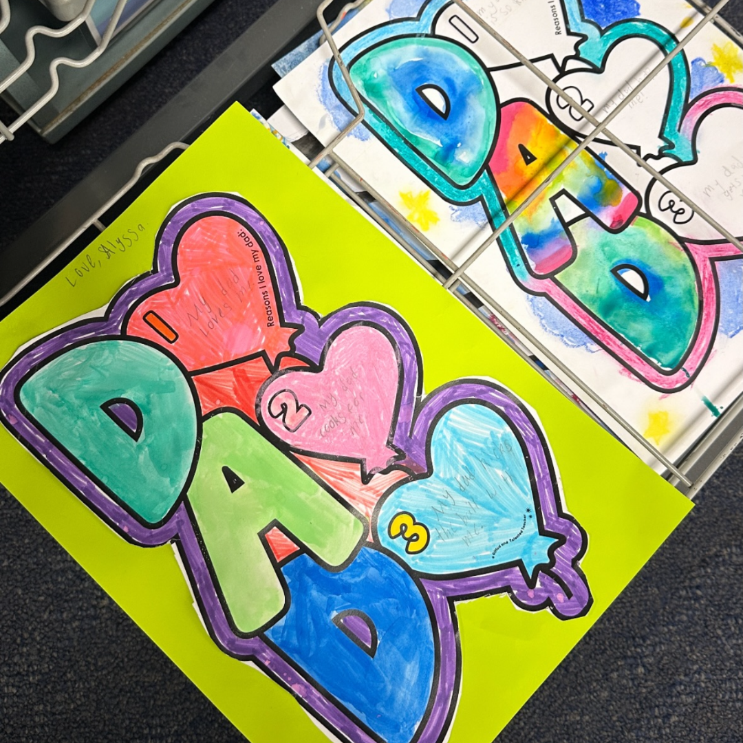Father’s Day Lettering Activity: Reasons I Love My Dad