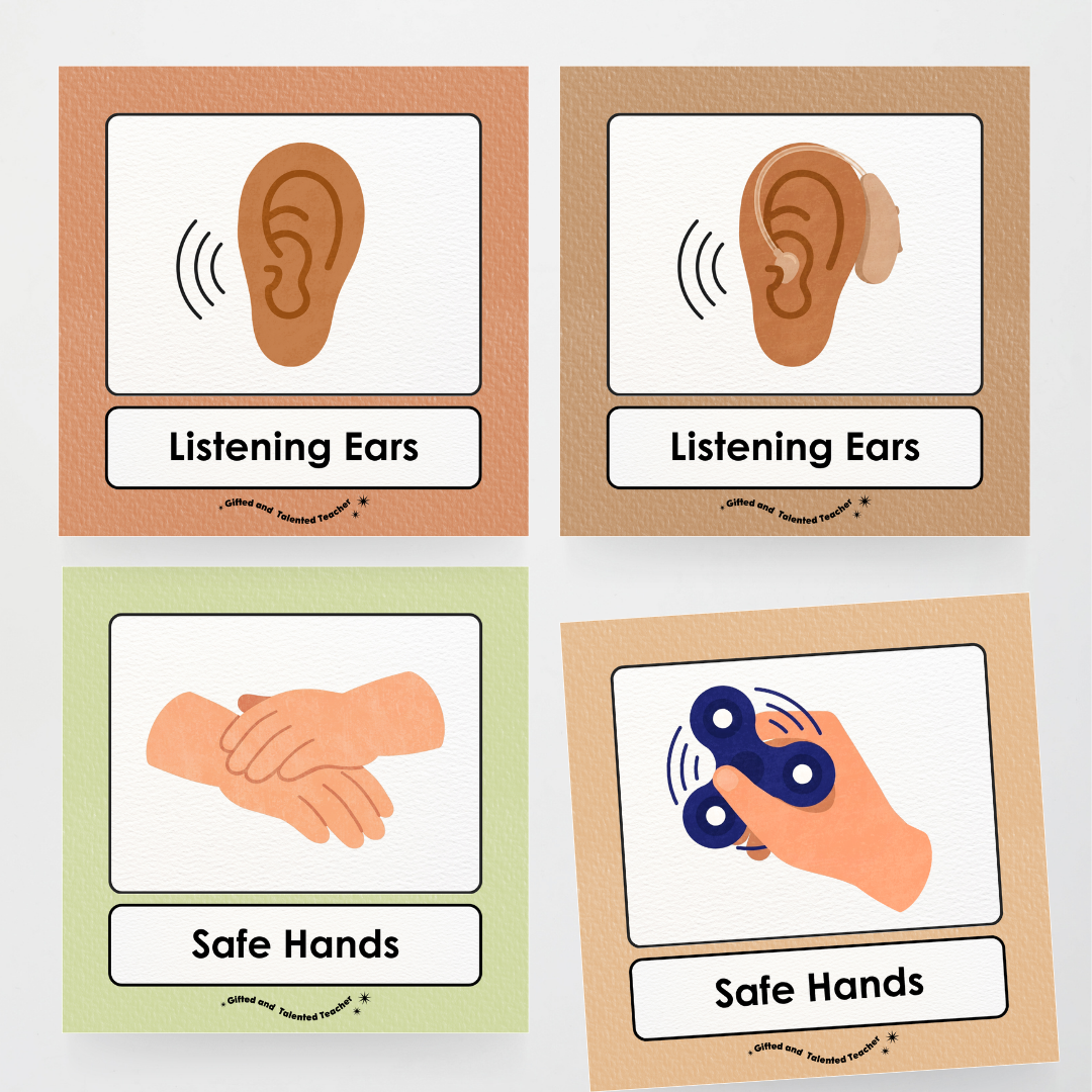 Inclusive Active Listening Editable Classroom Display - Woodland Classroom Decor - Teacher Resources & Classroom Decor