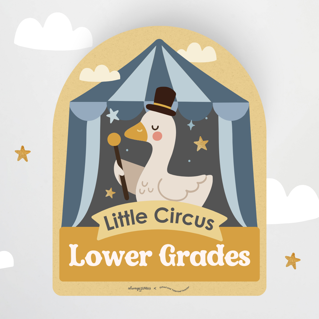 x Always Sunny Co. - Little Circus Classroom Decor (Lower Grades) Bundle