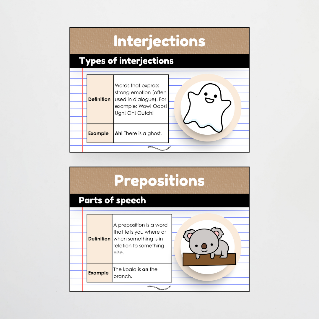 Mega Bundle: Parts of Speech Posters and Classroom Display - Farmers Market Classroom Decor - Teacher Resources & Classroom Decor