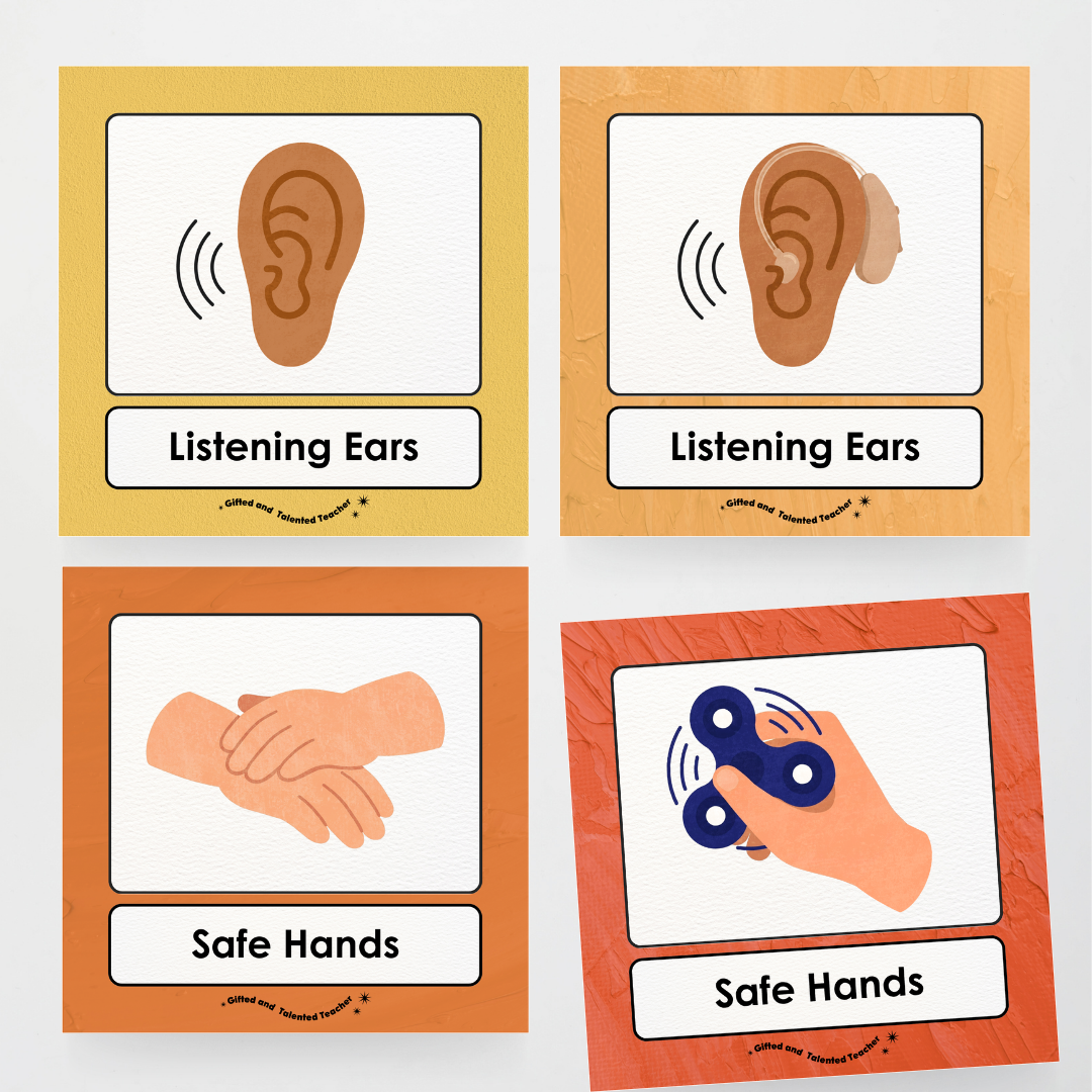 Inclusive Active Listening Editable Classroom Display - North America Classroom Decor - Teacher Resources & Classroom Decor