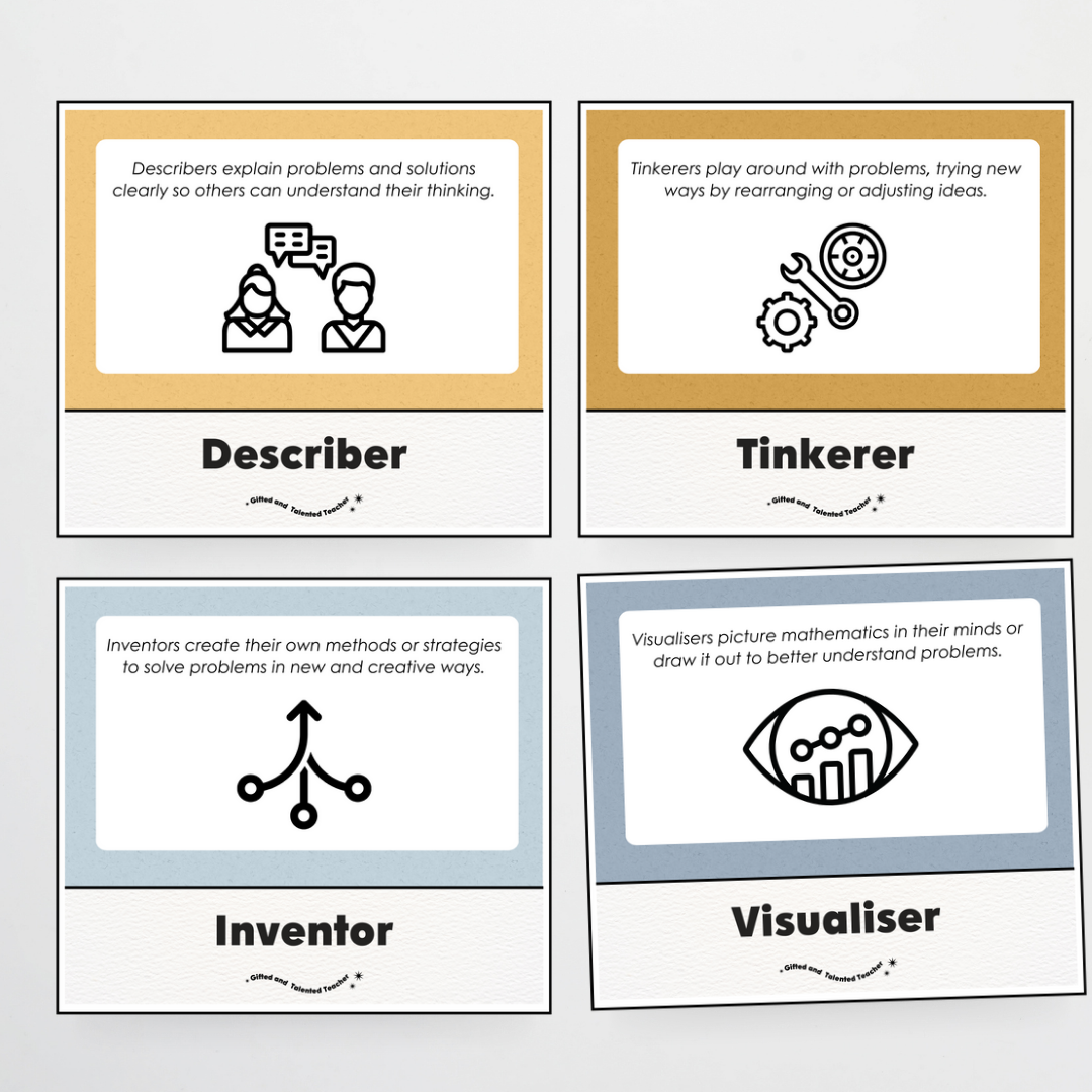 Mathematical Habits of Mind Wall Display: Little Circus Classroom Decor
