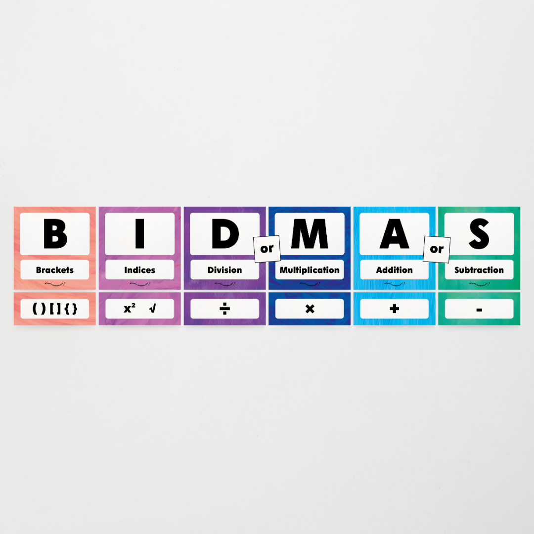 BIDMAS Order of Operations - Insect Life Classroom Decor - Teacher Resources & Classroom Decor
