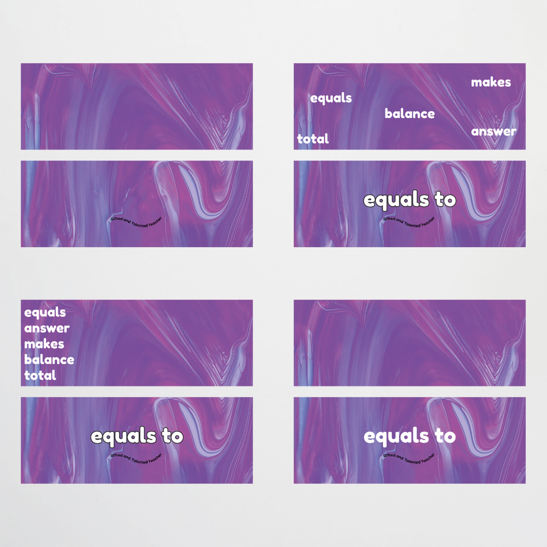 Pete Cromer: Maths Symbols and Vocabulary - Australian Fauna and Flora Classroom Decor