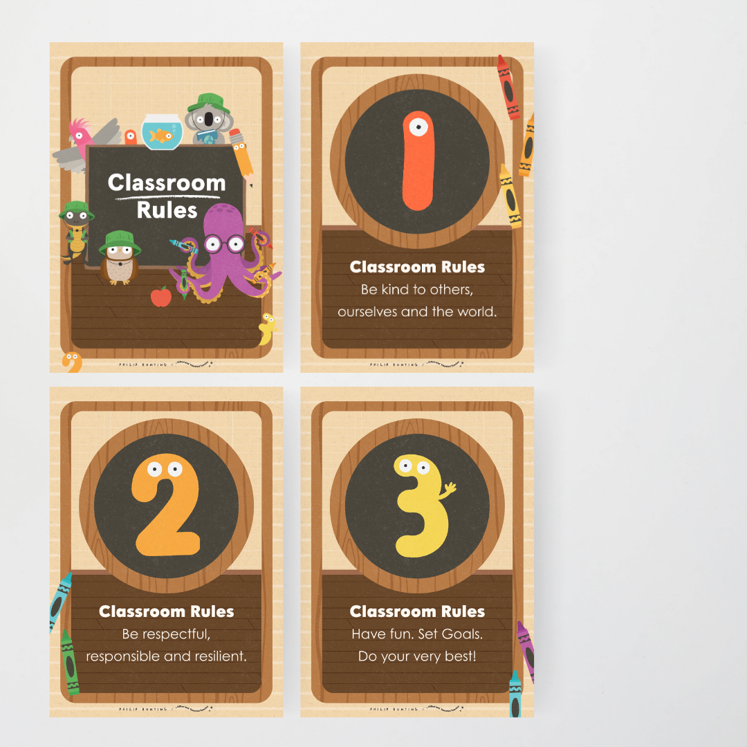 x Philip Bunting - Back to School Classroom Decor Bundle
