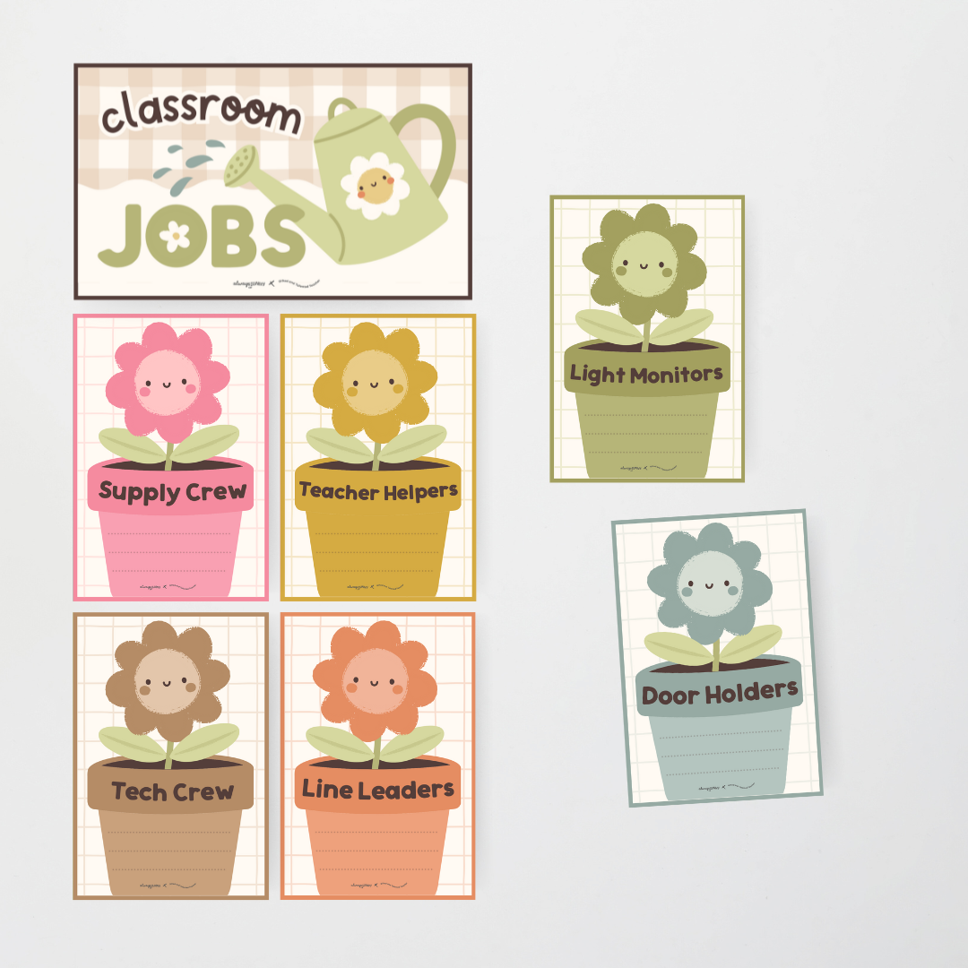 Classroom Jobs - Farmers Market Classroom Decor - Teacher Resources & Classroom Decor