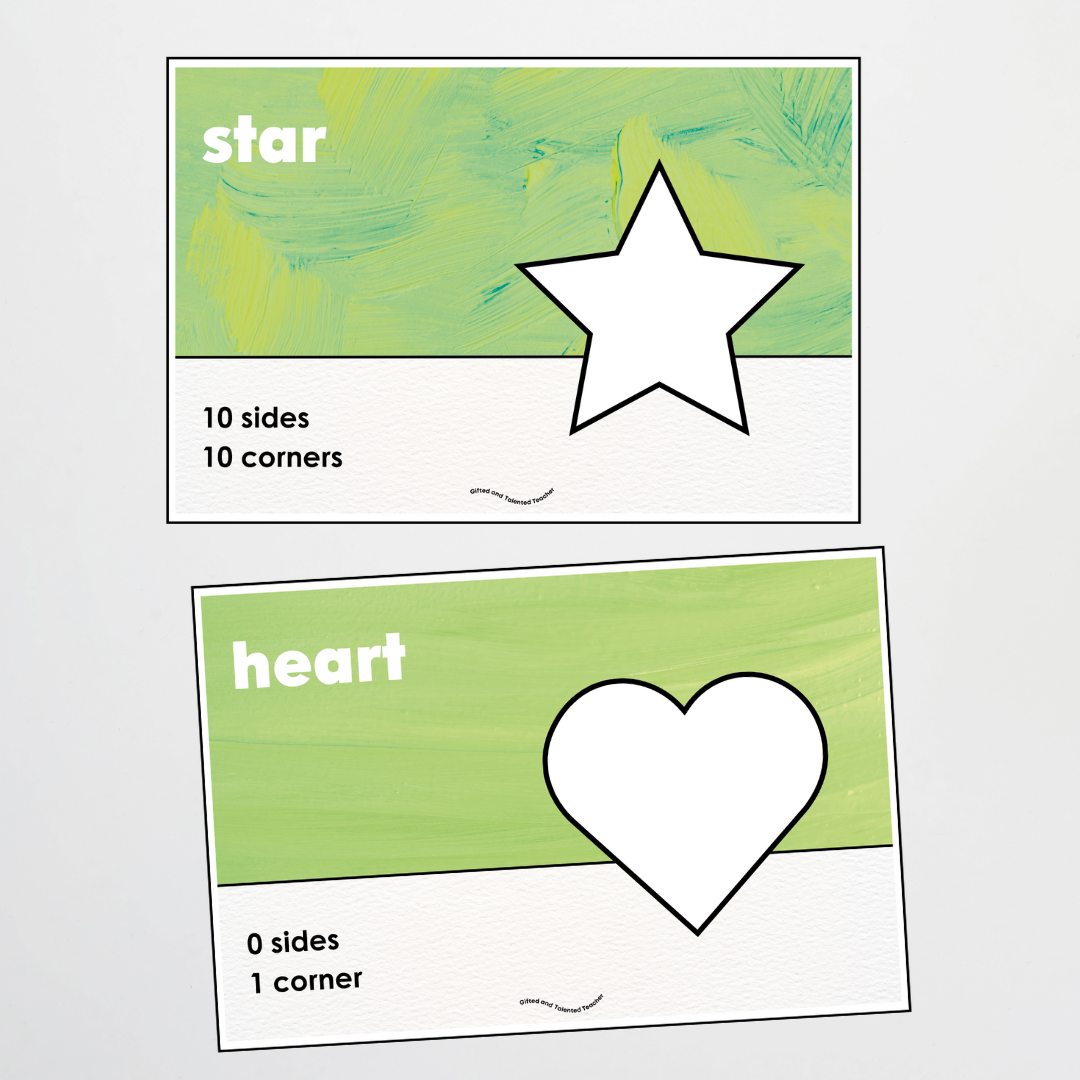 Pete Cromer: 2D Shapes Posters - Sea Life Classroom Decor