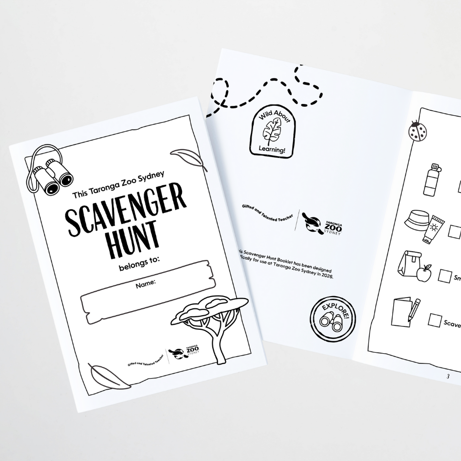Taronga Zoo: Scavenger Hunt - Taronga Zoo Classroom Decor - Teacher Resources & Classroom Decor