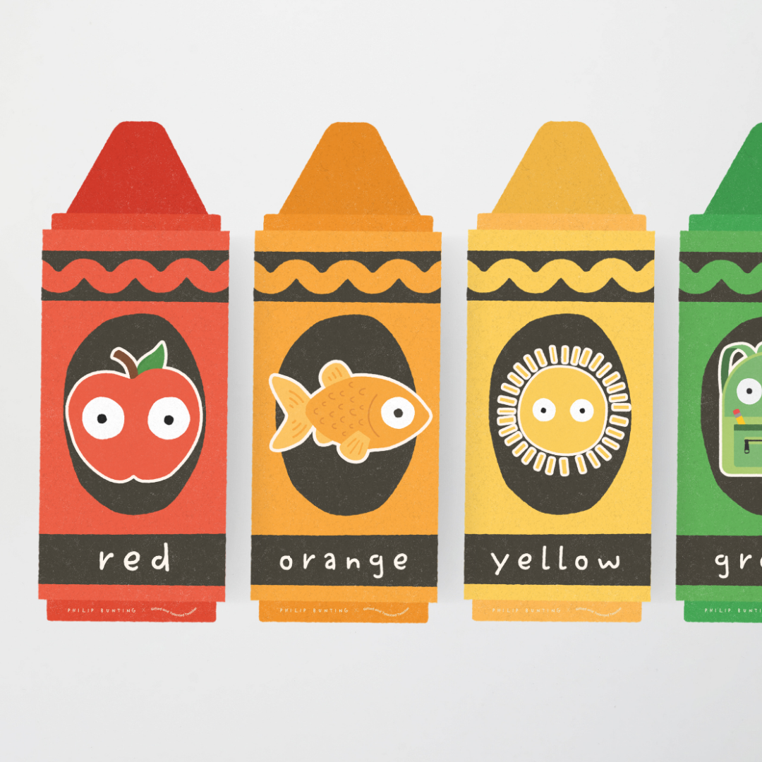 Philip Bunting: Colour / Color Posters - Back to School Classroom Decor
