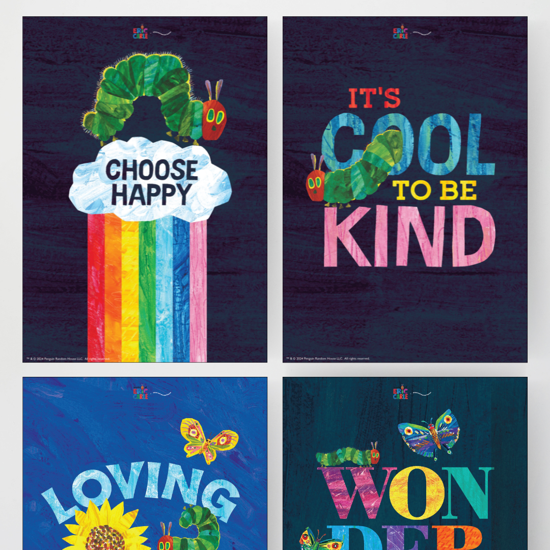 It's Cool To Be Kind Quote Posters - The Very Hungry Caterpillar™